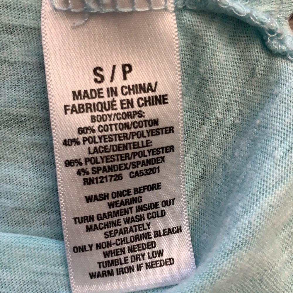 Aeropostale light turquoise tank top - Picture 15 of 17